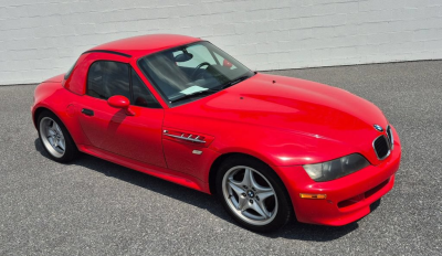 2000 BMW M Roadster in Imola Red 2 over Black Nappa