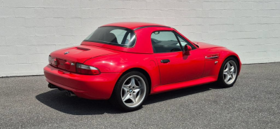 2000 BMW M Roadster in Imola Red 2 over Black Nappa