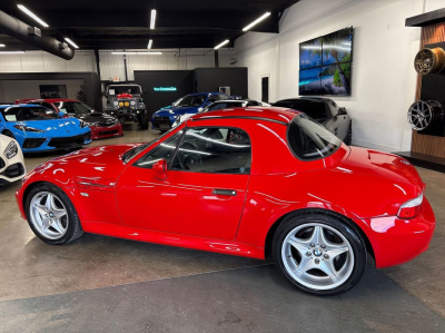 2000 BMW M Roadster in Imola Red 2 over Black Nappa