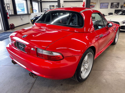 2000 BMW M Roadster in Imola Red 2 over Black Nappa