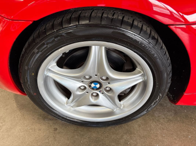 2000 BMW M Roadster in Imola Red 2 over Black Nappa