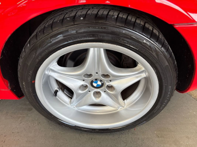 2000 BMW M Roadster in Imola Red 2 over Black Nappa