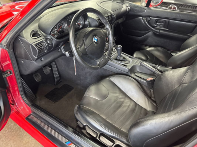 2000 BMW M Roadster in Imola Red 2 over Black Nappa