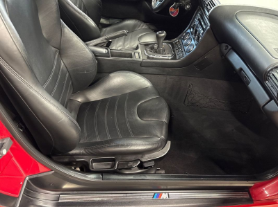 2000 BMW M Roadster in Imola Red 2 over Black Nappa