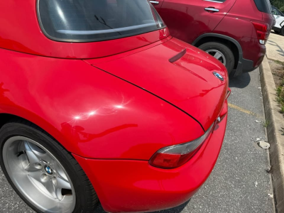 2000 BMW M Roadster in Imola Red 2 over Black Nappa