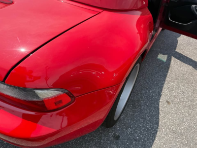2000 BMW M Roadster in Imola Red 2 over Black Nappa