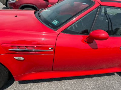 2000 BMW M Roadster in Imola Red 2 over Black Nappa