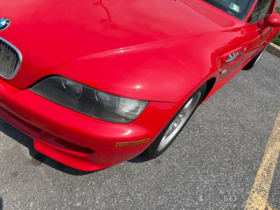 2000 BMW M Roadster in Imola Red 2 over Black Nappa