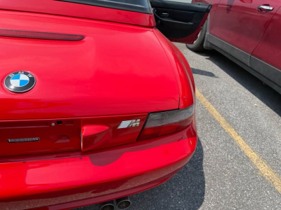 2000 BMW M Roadster in Imola Red 2 over Black Nappa