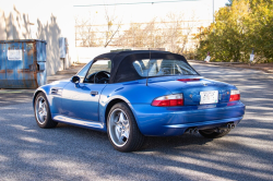 2000 BMW M Roadster in Estoril Blue Metallic over Black Nappa