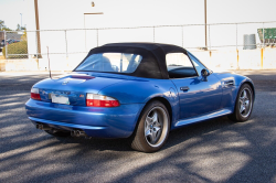 2000 BMW M Roadster in Estoril Blue Metallic over Black Nappa