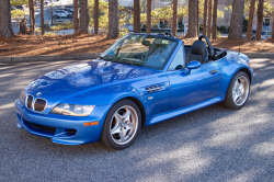 2000 BMW M Roadster in Estoril Blue Metallic over Black Nappa