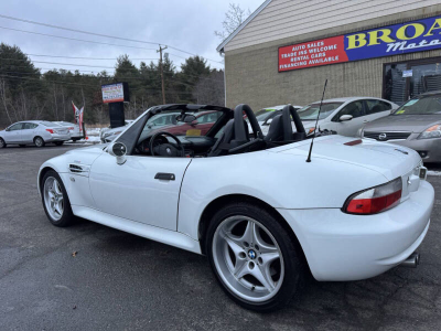 2000 BMW M Roadster in Alpine White 3 over Black Nappa