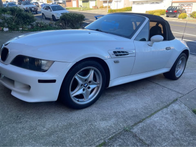 2000 BMW M Roadster in Alpine White 3 over Black Nappa