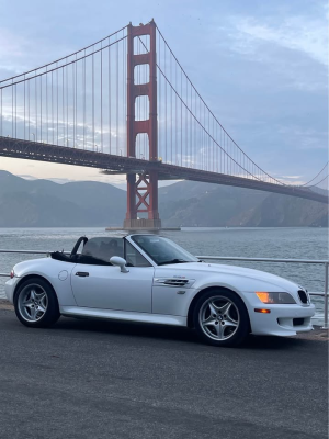 2000 BMW M Roadster in Alpine White 3 over Black Nappa