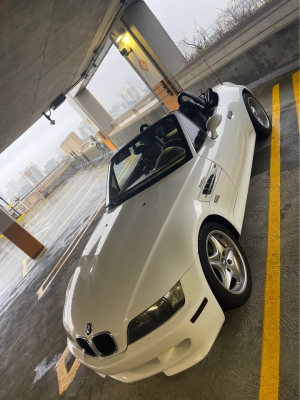 2000 BMW M Roadster in Alpine White 3 over Black Nappa