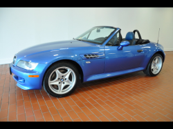 2000 BMW M Roadster in Estoril Blue Metallic over Estoril Blue & Black Nappa