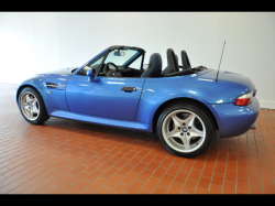 2000 BMW M Roadster in Estoril Blue Metallic over Estoril Blue & Black Nappa