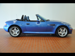 2000 BMW M Roadster in Estoril Blue Metallic over Estoril Blue & Black Nappa