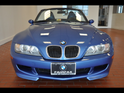 2000 BMW M Roadster in Estoril Blue Metallic over Estoril Blue & Black Nappa