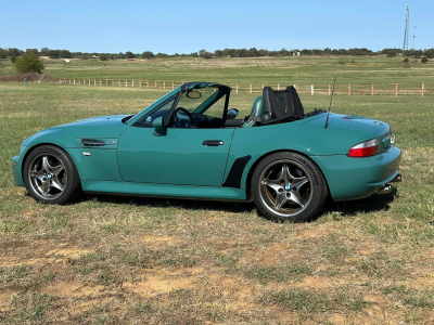 2000 BMW M Roadster in Evergreen over Evergreen & Black Nappa