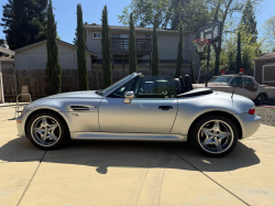 2000 BMW M Roadster in Titanium Silver Metallic over Dark Gray & Black Nappa