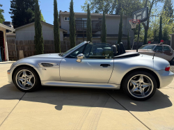 2000 BMW M Roadster in Titanium Silver Metallic over Dark Gray & Black Nappa