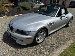 2000 BMW M Roadster in Titanium Silver Metallic over Dark Gray & Black Nappa