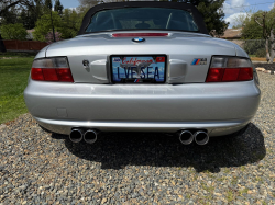 2000 BMW M Roadster in Titanium Silver Metallic over Dark Gray & Black Nappa