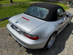 2000 BMW M Roadster in Titanium Silver Metallic over Dark Gray & Black Nappa