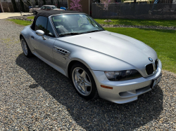 2000 BMW M Roadster in Titanium Silver Metallic over Dark Gray & Black Nappa