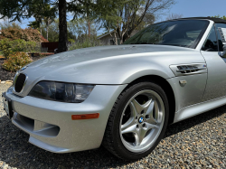 2000 BMW M Roadster in Titanium Silver Metallic over Dark Gray & Black Nappa