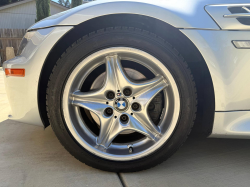 2000 BMW M Roadster in Titanium Silver Metallic over Dark Gray & Black Nappa