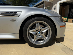 2000 BMW M Roadster in Titanium Silver Metallic over Dark Gray & Black Nappa