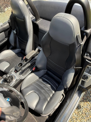 2000 BMW M Roadster in Titanium Silver Metallic over Dark Gray & Black Nappa