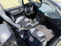 2000 BMW M Roadster in Titanium Silver Metallic over Dark Gray & Black Nappa