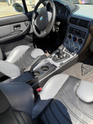 2000 BMW M Roadster in Titanium Silver Metallic over Dark Gray & Black Nappa