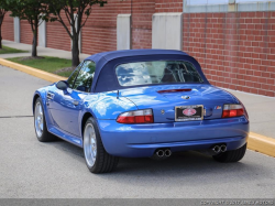 2000 BMW M Roadster in Estoril Blue Metallic over Estoril Blue & Black Nappa