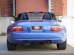 2000 BMW M Roadster in Estoril Blue Metallic over Estoril Blue & Black Nappa