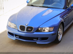 2000 BMW M Roadster in Estoril Blue Metallic over Estoril Blue & Black Nappa