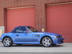 2000 BMW M Roadster in Estoril Blue Metallic over Estoril Blue & Black Nappa