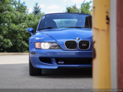 2000 BMW M Roadster in Estoril Blue Metallic over Estoril Blue & Black Nappa