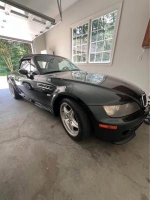 2000 BMW M Roadster in Oxford Green 2 Metallic over Black Nappa