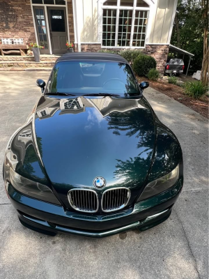 2000 BMW M Roadster in Oxford Green 2 Metallic over Black Nappa
