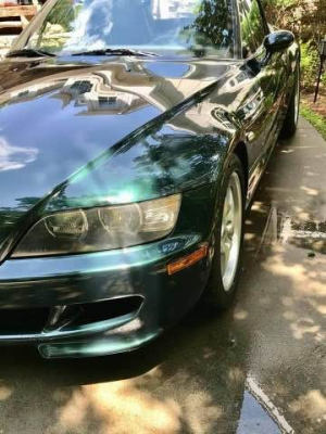 2000 BMW M Roadster in Oxford Green 2 Metallic over Black Nappa