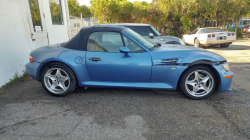 2000 BMW M Roadster in Estoril Blue Metallic over Estoril Blue & Black Nappa