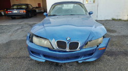 2000 BMW M Roadster in Estoril Blue Metallic over Estoril Blue & Black Nappa