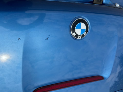 2000 BMW M Roadster in Estoril Blue Metallic over Estoril Blue & Black Nappa