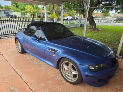 2000 BMW M Roadster in Estoril Blue Metallic over Black Nappa