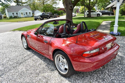 2000 BMW M Roadster in Imola Red 2 over Imola Red & Black Nappa